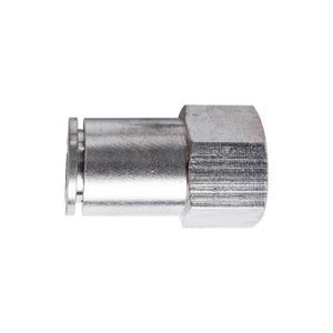 Metal Pu Fitting Straight 12mm 3/8' F